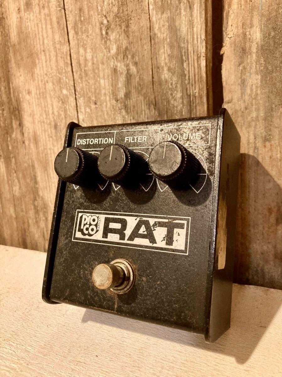 レア ホワイトフェイス初期 1984年製 Proco Rat Whiteface ヴィンテージ ラット