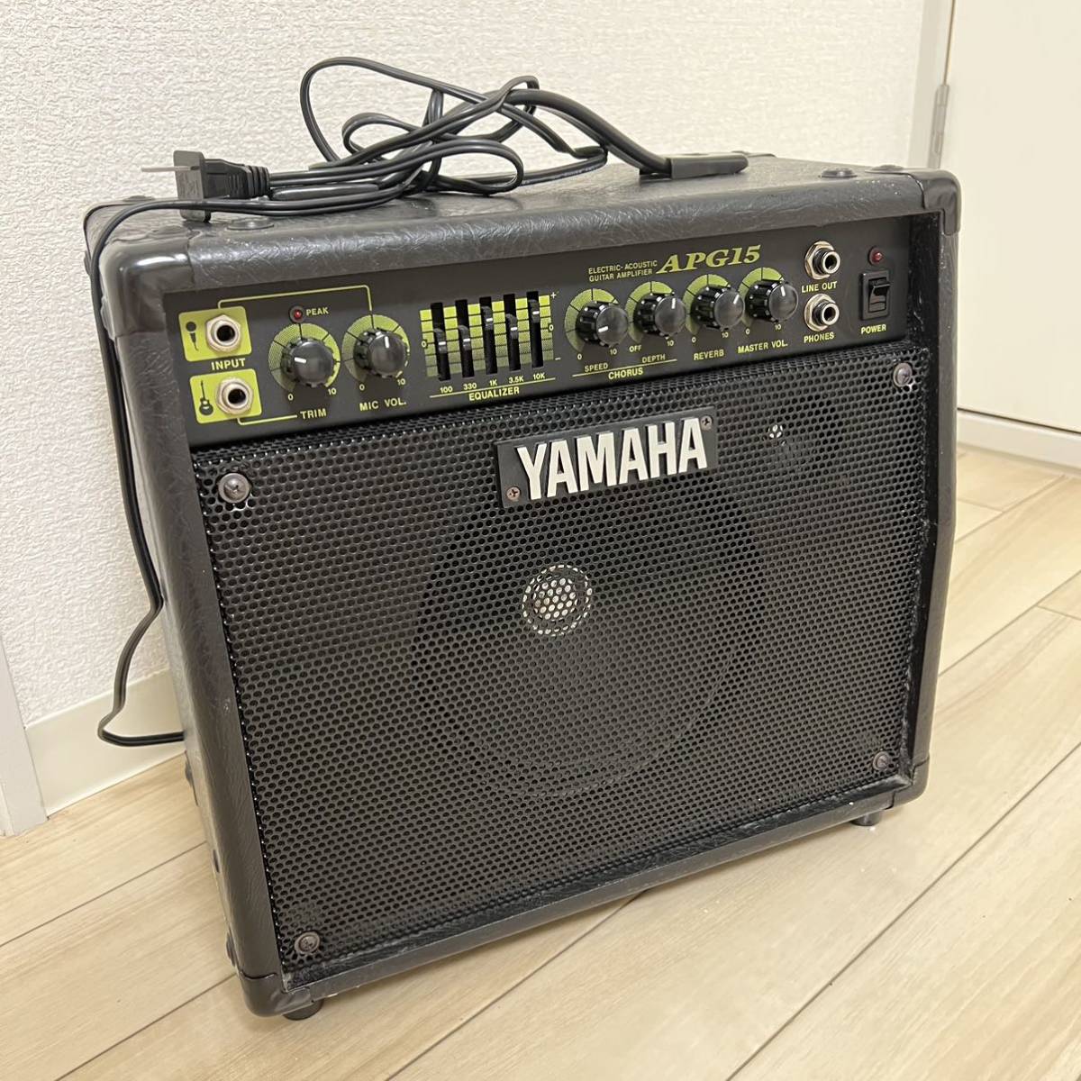 美品】YAMAHAギターアンプ APG15(中古)アコースティックギターアンプ