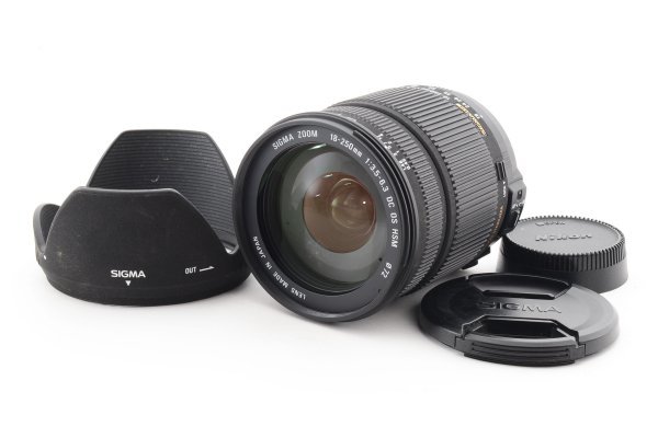 ADS1789☆ 外観美品☆ シグマSIGMA 18-250mm F3.5-6.3 DC OS HSM NIKON