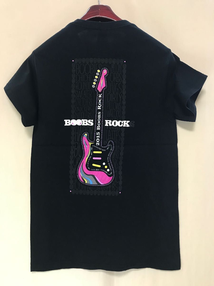 2015 boobs rock  tシャツ