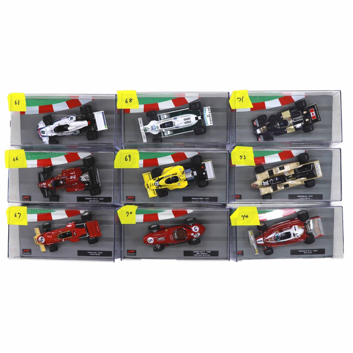 DeAGOSTINI ディアゴスティーニ F1マシンコレクション FORMULA1 DeAGOSTINI ディアゴスティーニ F1マシンコレクション FORMULA1
