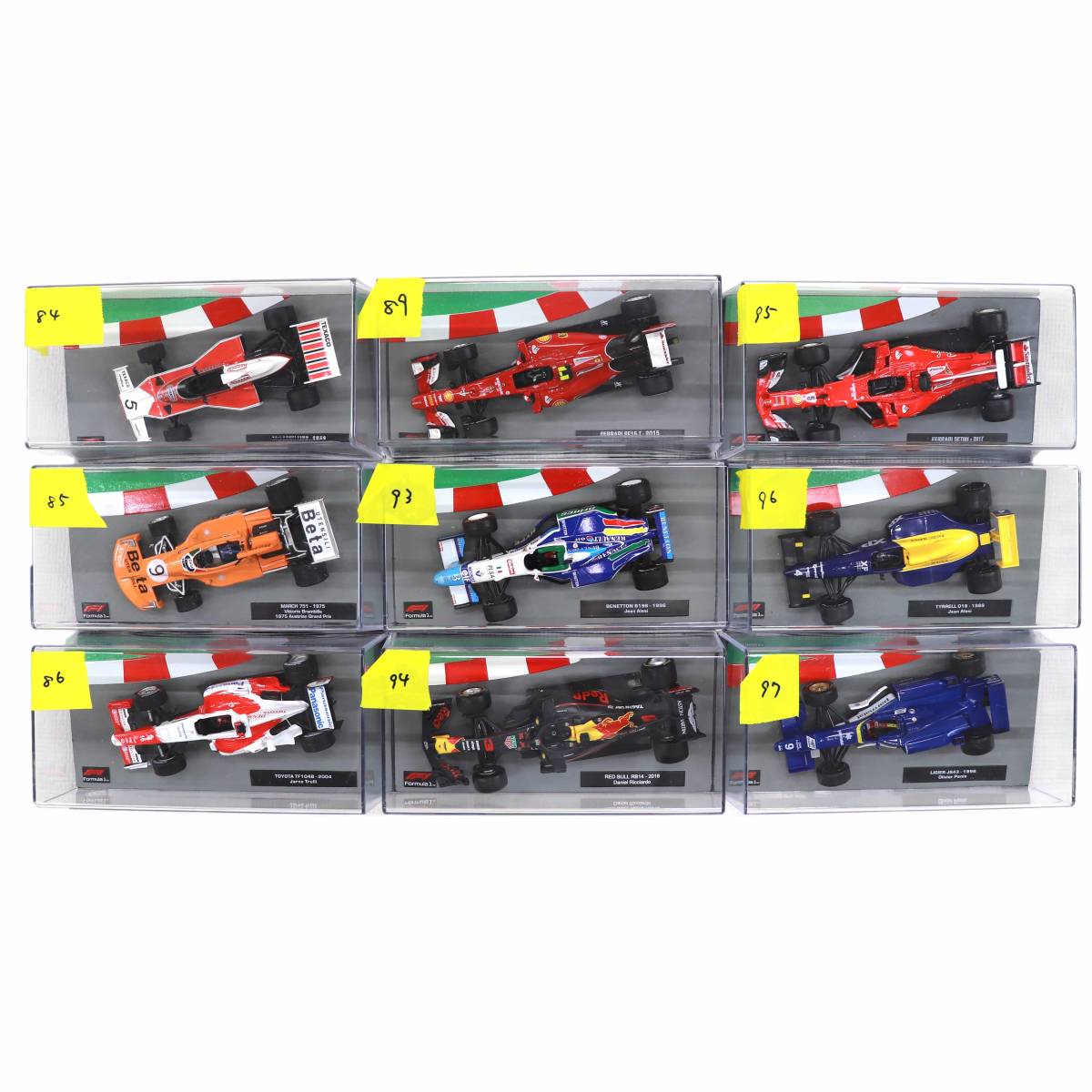 DeAGOSTINI ディアゴスティーニ F1マシンコレクション FORMULA1 DeAGOSTINI ディアゴスティーニ F1マシンコレクション FORMULA1
