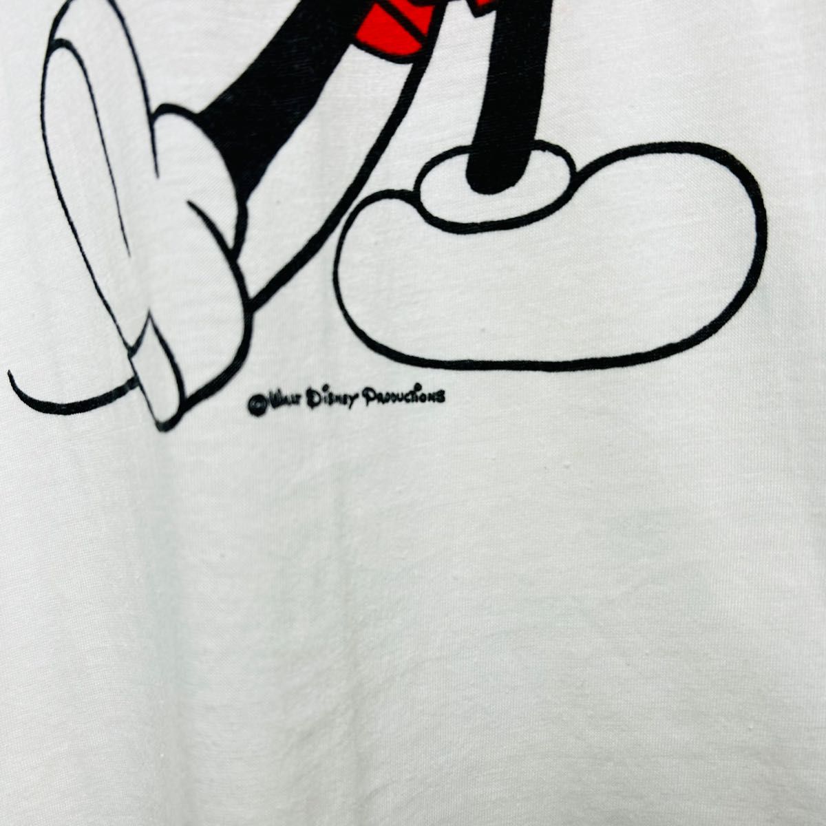 USA製 70s walt Disney tropix togs リンガーT ミッキー ヴィンテージ　ディズニー　半袖Tシャツ
