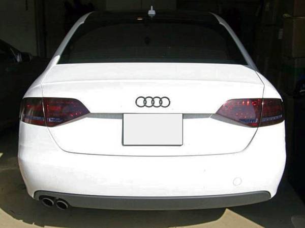 Tint+ repeated use OK Audi A4 8K previous term / middle period tail lamp smoke film S4 B8 sedan T1