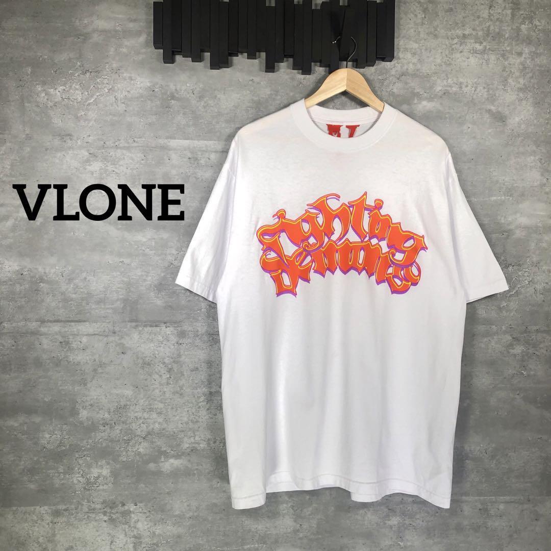 『VLONE』ヴィーローン (XL) オーバーサイズプリントTシャツ