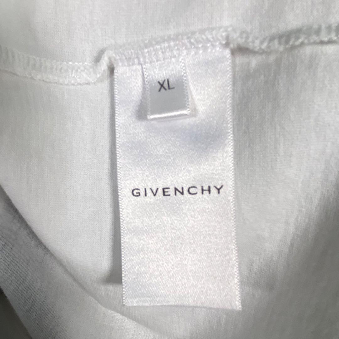 『GIVENCHY』ジバンシー (XL) スプレードックプリントTシャツ_画像7