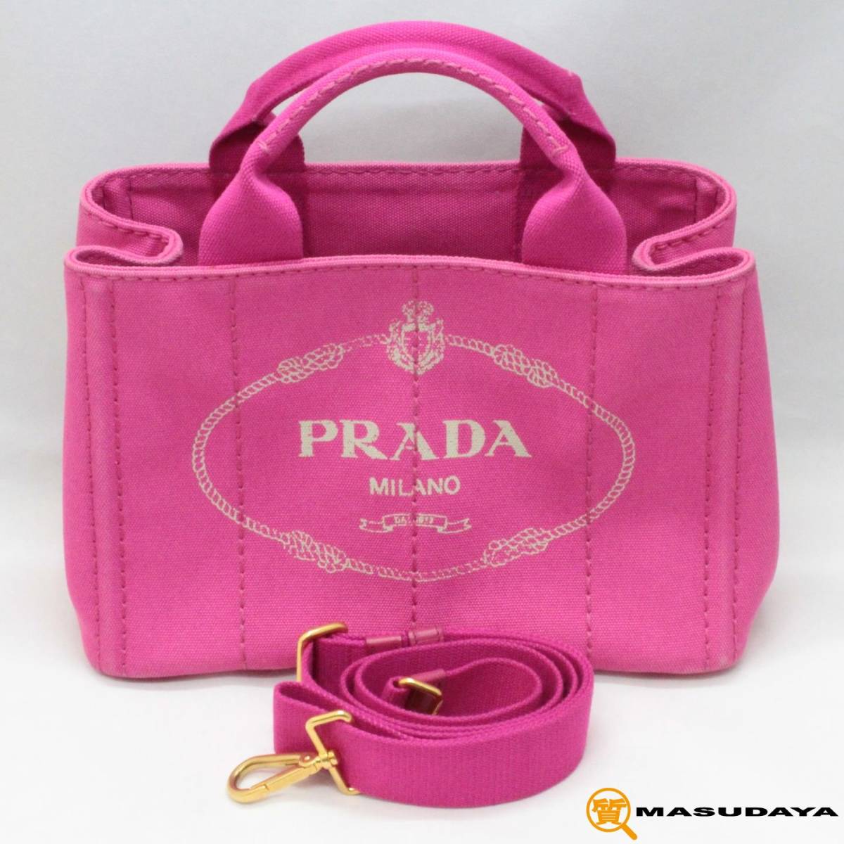 ◇◇【美品】PRADA プラダ カナパ 2WAY ミニトートバック B2439G◇◇-