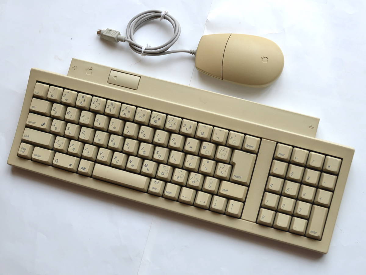 売れ筋がひ新作! 純正 Apple ADB OLDテイスト 作動確認済み マウス
