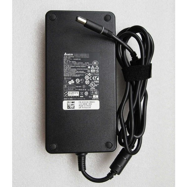 新品 純正DELL Alienware M17x M18X M15X R1 R2 R3 R4 R5 R6 M4600 M6600 240W　ACアダプター19.5V-12.3A 電源コード付_画像1