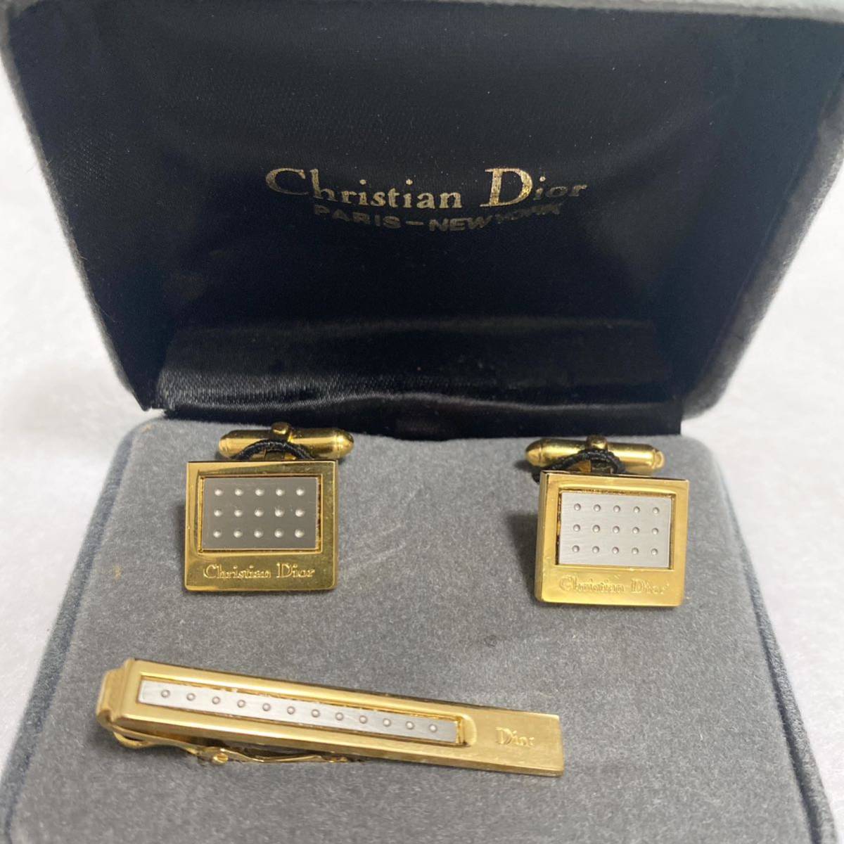 特価ブランド Christian タイピン ディオール カフスボタン Dior