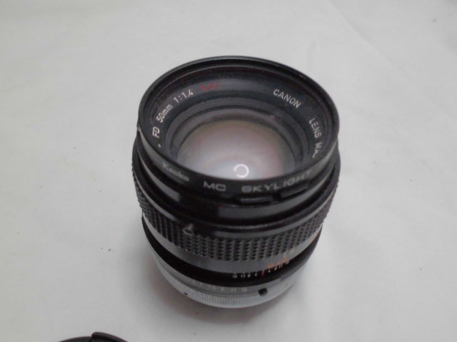 キャノン　Canon　50mm 1:1.4_画像4