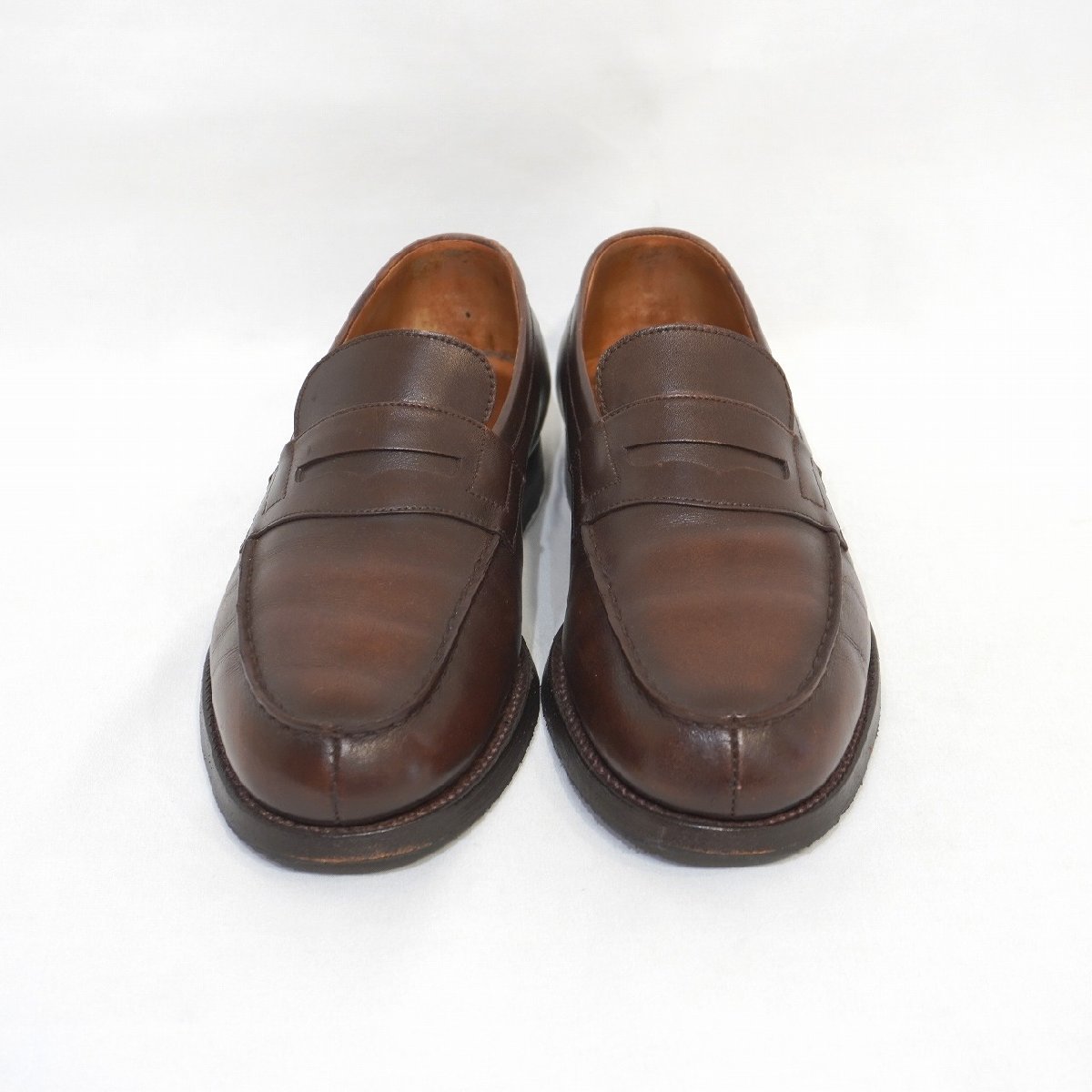 J.M.WESTON (5D) Signature loafer 180signi tea - Loafer bok scarf single leather France made J M waist nH7-101