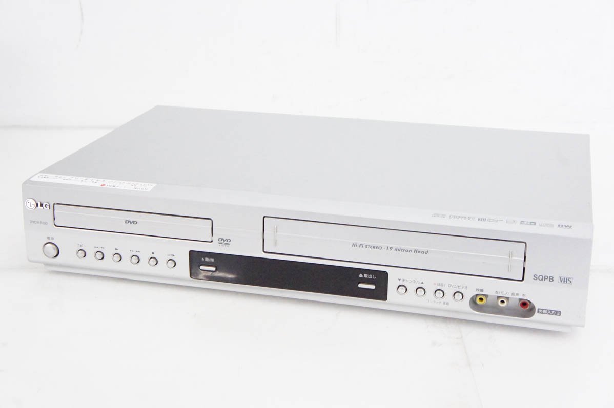 ジャンク LG DVDプレーヤー一体型ビデオデッキ DVCR-B200_画像1