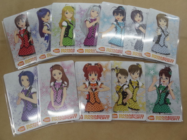 未使用品 アイドルマスター バナパスポート バナパス 12種セット 未使用品 アイドルマスター バナパスポート バナパス 12種セット