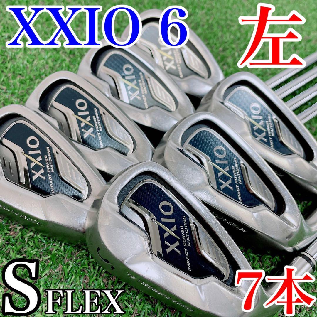 レフティ!】XXIO 6(6代目)ゼクシオ6 メンズ アイアンセット 7本