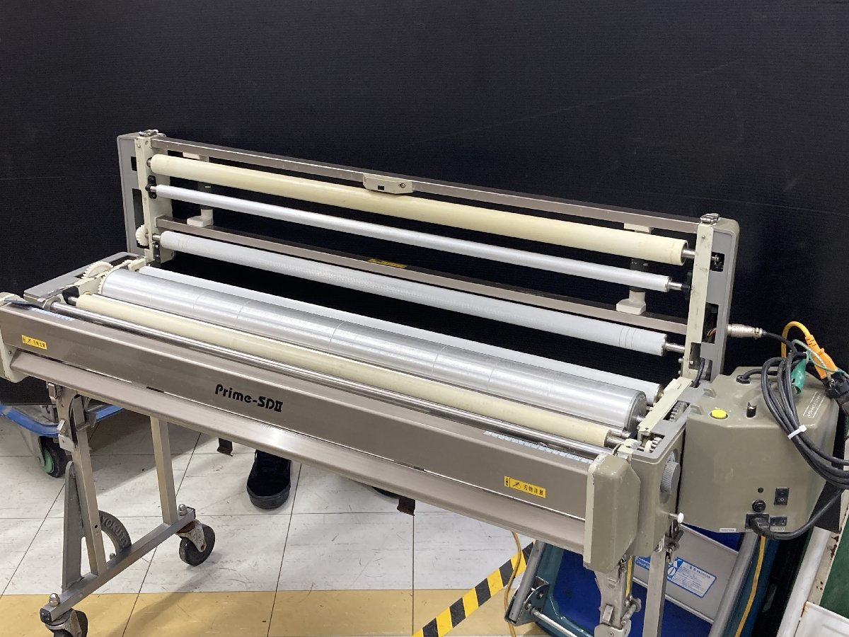店頭引取限定【中古動作品】自動クロス糊付け機♪極東産機♪Prime-SD2
