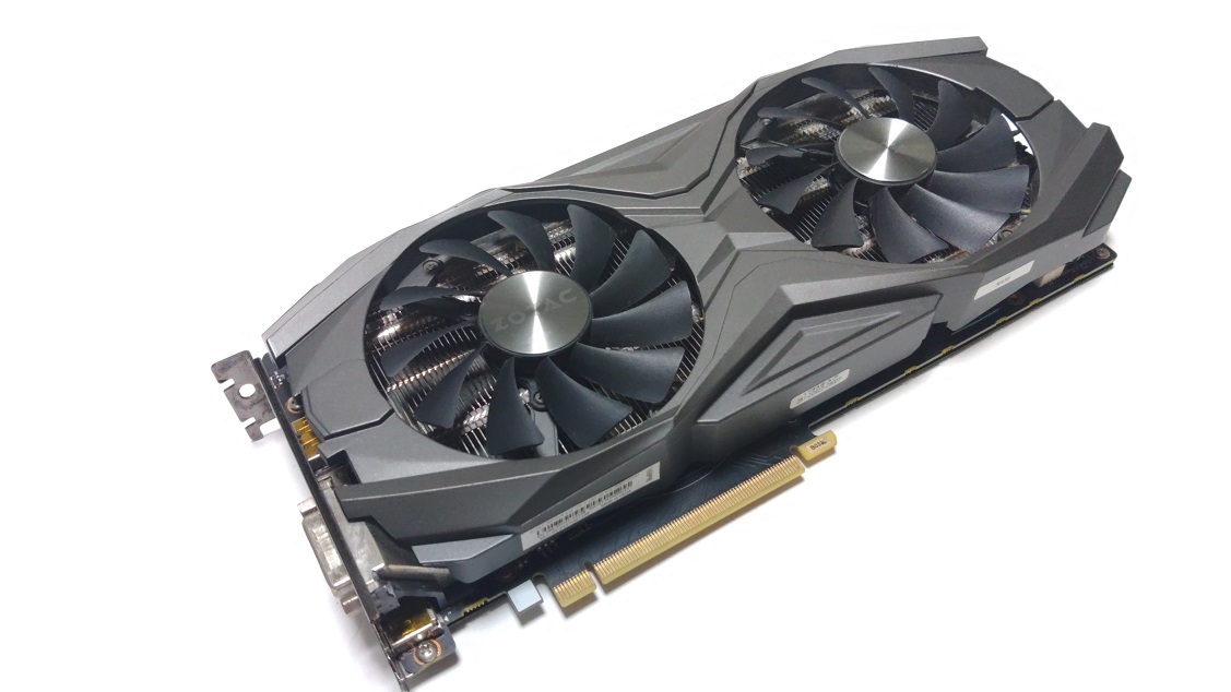 ZOTAC GeForce GTX 1070 Ti AMP Edition 8GB GDDR5 256BIT 動作確認