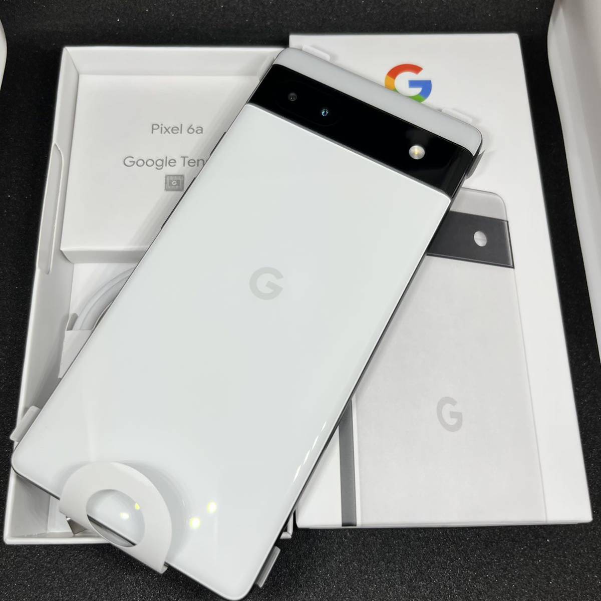 送料無料 新品未使用品 au Google Pixel 6a 128GB SIMフリー Chalk