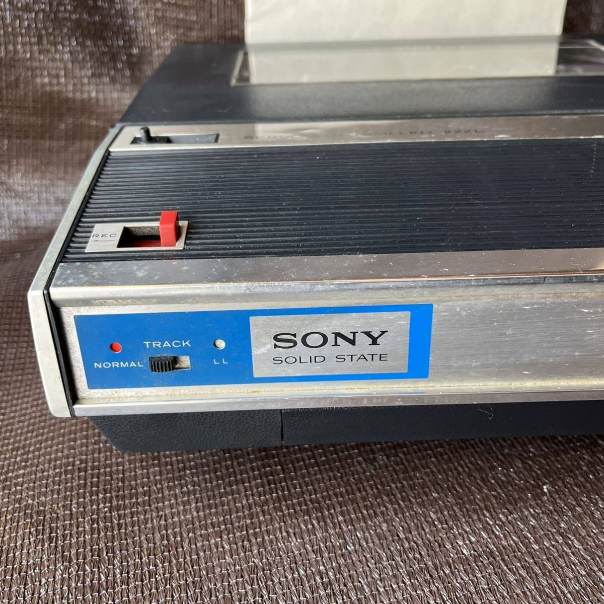 SONY TAPECORDER テープレコーダー 28264 サーボマチック L テーマコーダー　TC-222L 取扱説明書有り_画像2