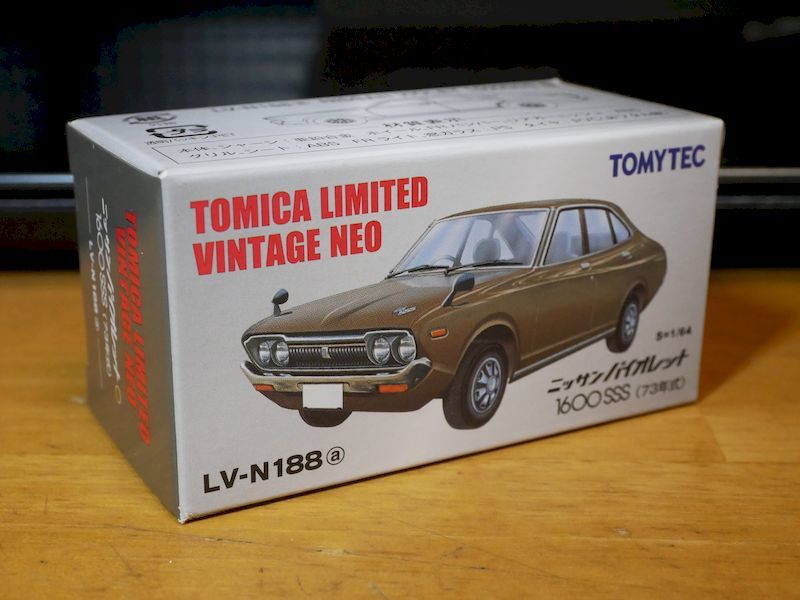 Tomica Limited Vintage Neo *LV-N188a Nissan violet 1600SSS (73 year ) Tommy  Tec : Real Yahoo auction salling