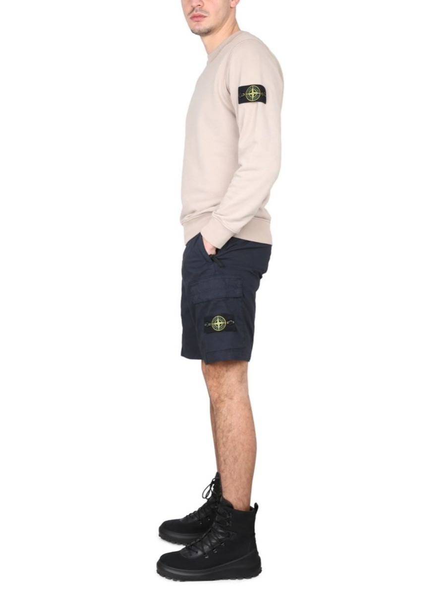人気 STONE ISLAND バミューダ カーゴ ハーフショーツ|PayPayフリマ