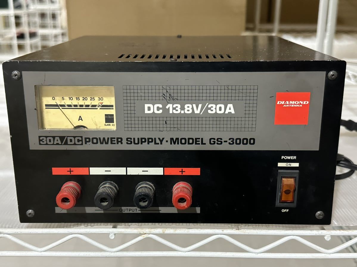 D(727m1) 直流安定化電源 第一電波工業 ダイアモンド GS-3000 DIAMOND
