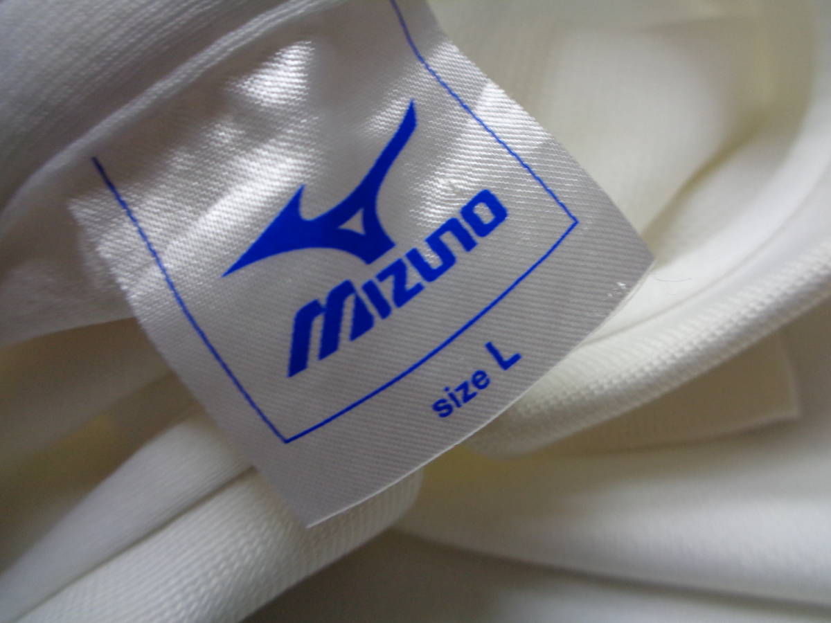  Mizuno SHIGA CANOE TEAM MIZUNO Shiga каноэ команда рубашка-поло sizeL страна body представитель белый 