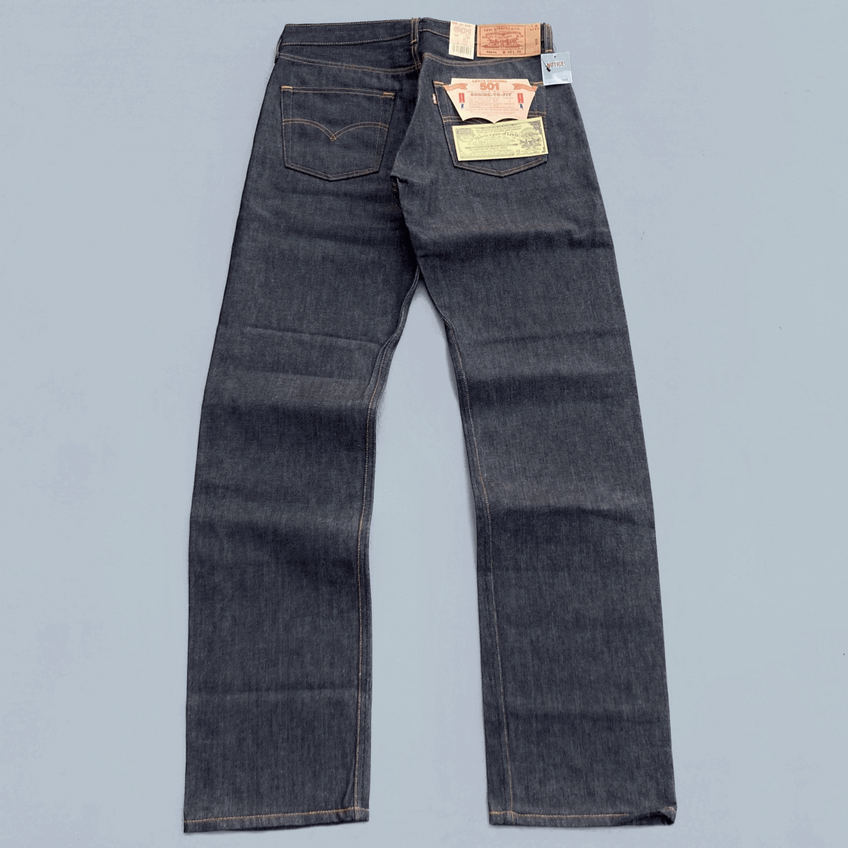 00s 米国製 デッドストック LEVI’S 501XX 501-01OR レギュラー W34 L36 リジッド 未使用 ビンテージ アメリカUSA製 ジーンズ デニムパンツ_画像1