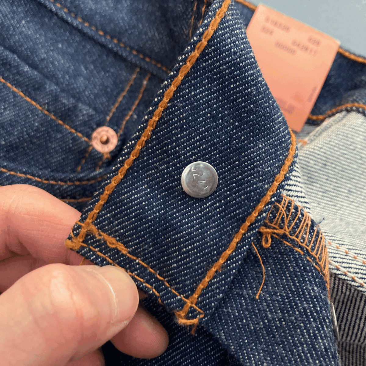 90s американский производства неиспользуемый товар LEVI*S 501XX 00501-0000 постоянный W29 L36 rigid не использовался Vintage America USA производства джинсы 005010000