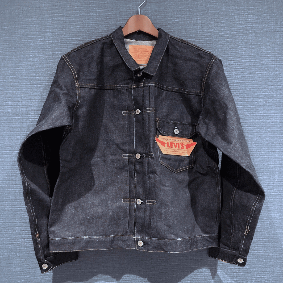 バレンシア工場製 1936年モデル LEVI’S 506XX 70501-0003 44 L リジッド 未使用 アメリカUSA製 ファースト 1st 555 30s 米国製 705010003