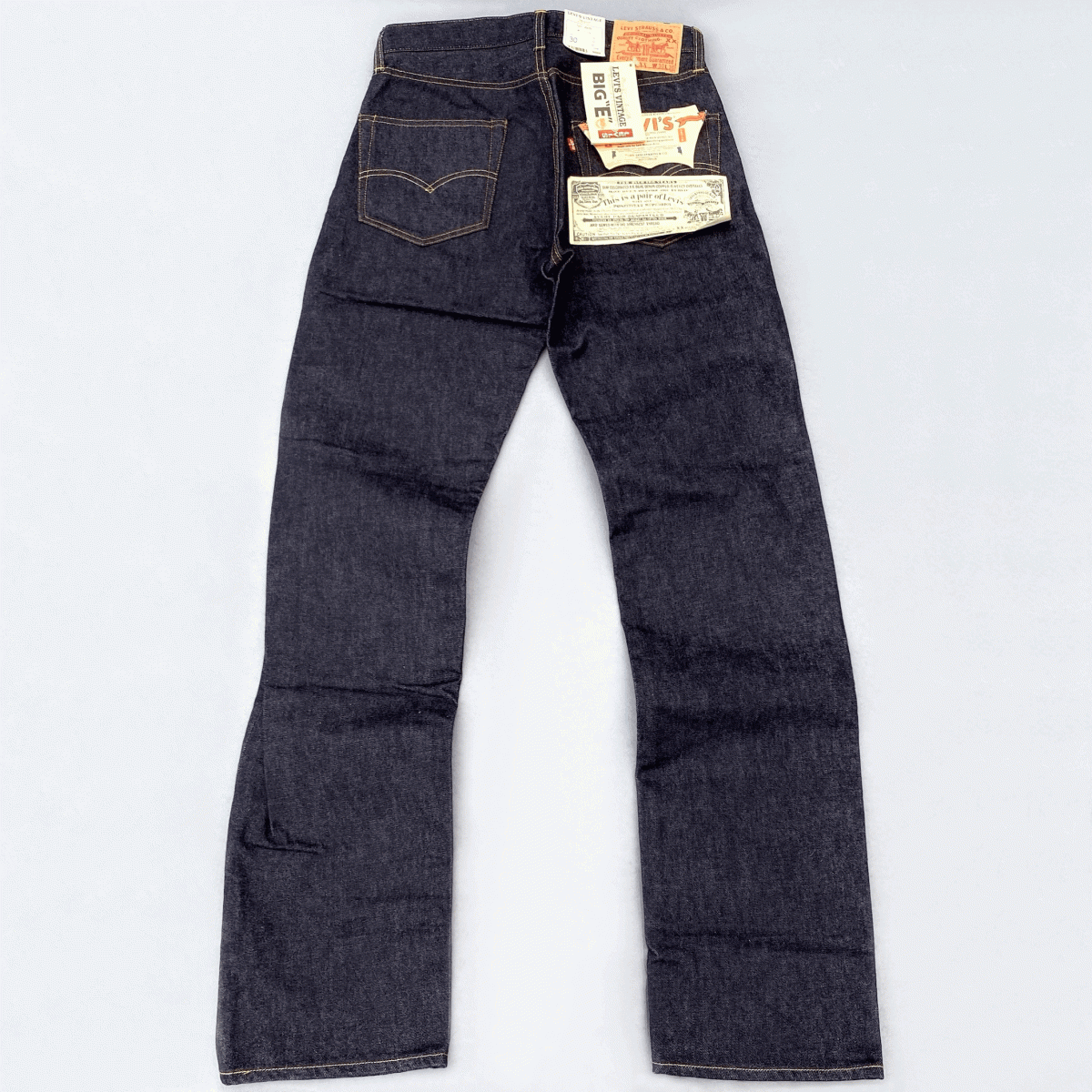 バレンシア工場製 1955年モデル LEVI’S 501XX 501-0003 W30 L36 デッドストック 米国製 リジッド 50s 55s アメリカUSA製 55501 555 未使用