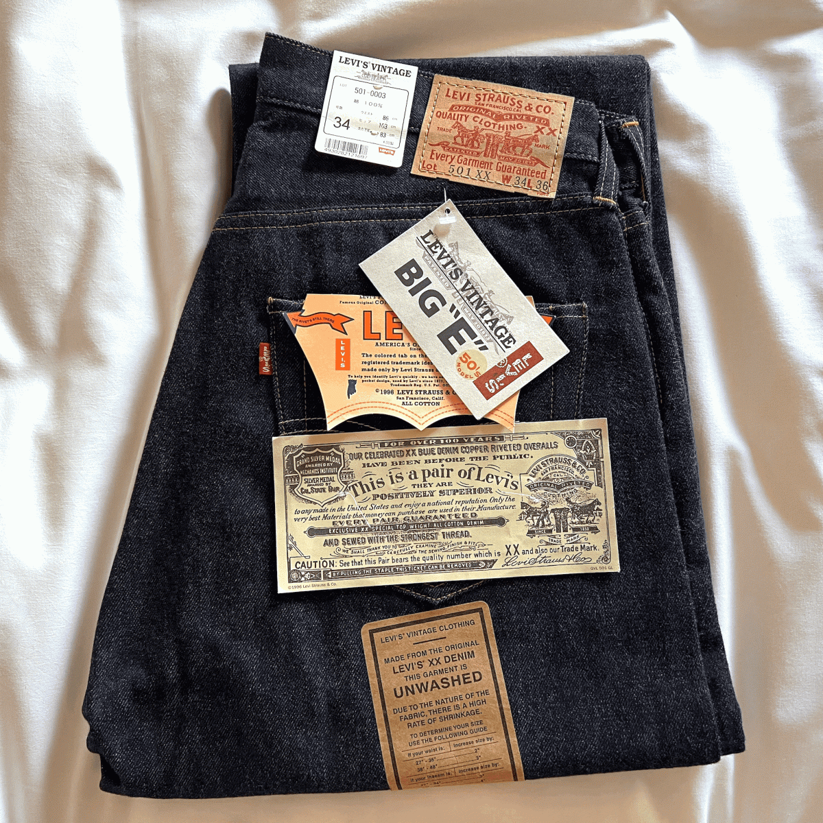 驚きの安さ 501XX LEVI'S 1955年モデル バレンシア工場製 501-0003 未