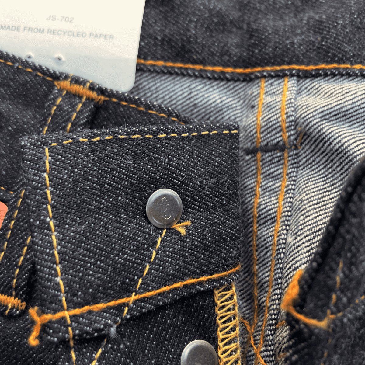 バレンシア工場製 1955年モデル LEVI’S 501XX 501-0004 W33 L36 デッドストック 米国製 リジッド 50s 55s アメリカUSA製 555 55501 未使用_画像6