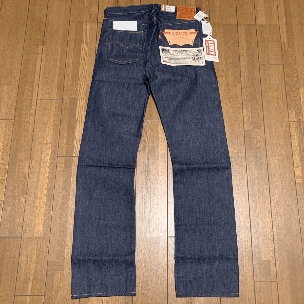 米国製 1944年モデル 大戦 LEVI'S 501XX S501XX 44501-0068 W31 L34 リジッド ホワイトオーク 40s 44 アメリカUSA製 デニムパンツ ジーンズ_画像1