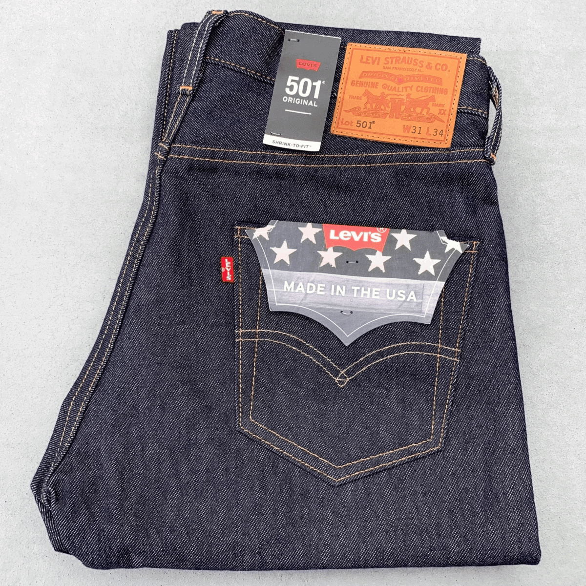 売れ筋新商品 “PREMIUM” 米国製 Levi's ジーンズ デニムパンツ