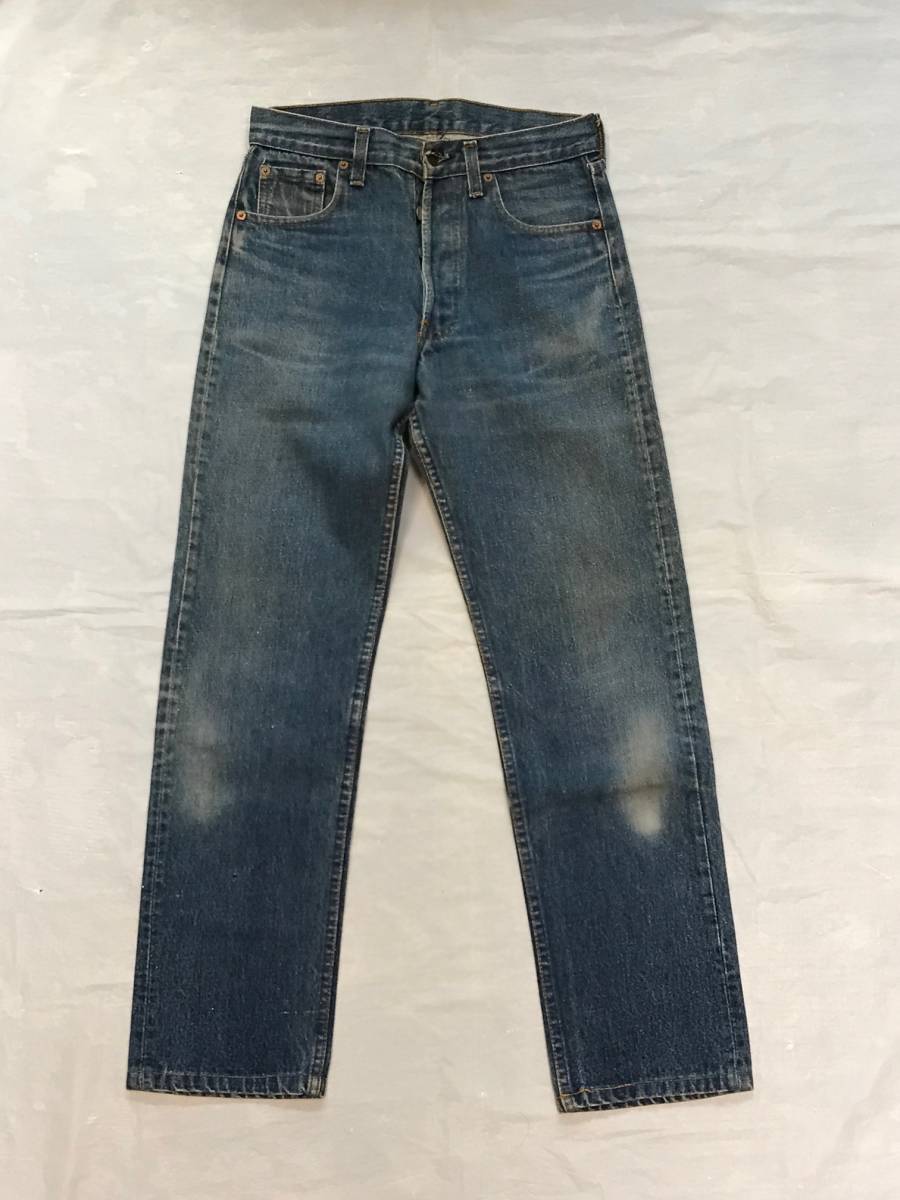 LEVIS 　501 　USED 　古着　　　デニムパンツ　アメリカ製　　MADE　IN　USA　　VINTAGE　　W２８ｘL３２ NO-4