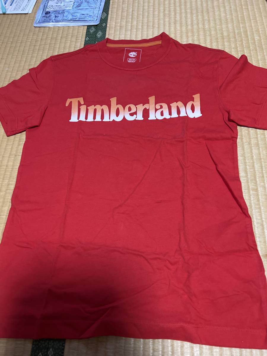 TImberland TシャツXS レッド_画像1