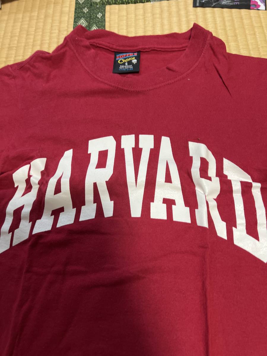 SOFFE'S HARVARD TシャツSサイズレッドの画像3