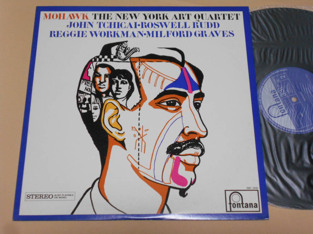 Mohawk/New York Art Quartet（Fontana日本盤）_画像1