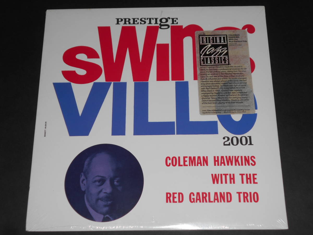 未開封！Coleman Hawkins with The Red Garland Trio（Swingiville OJC再発）_画像1