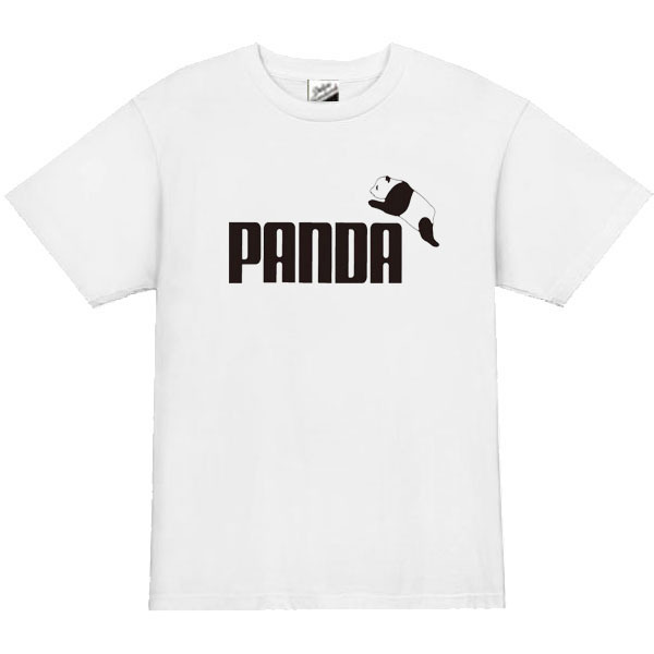 【パロディ白M】5ozパーダパンダTシャツ面白いおもしろうけるネタプレゼント送料無料・新品