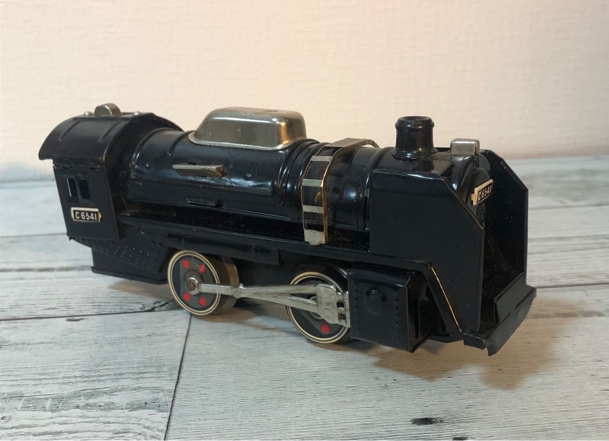 昭和レトロ　ブリキ製　蒸気機関車