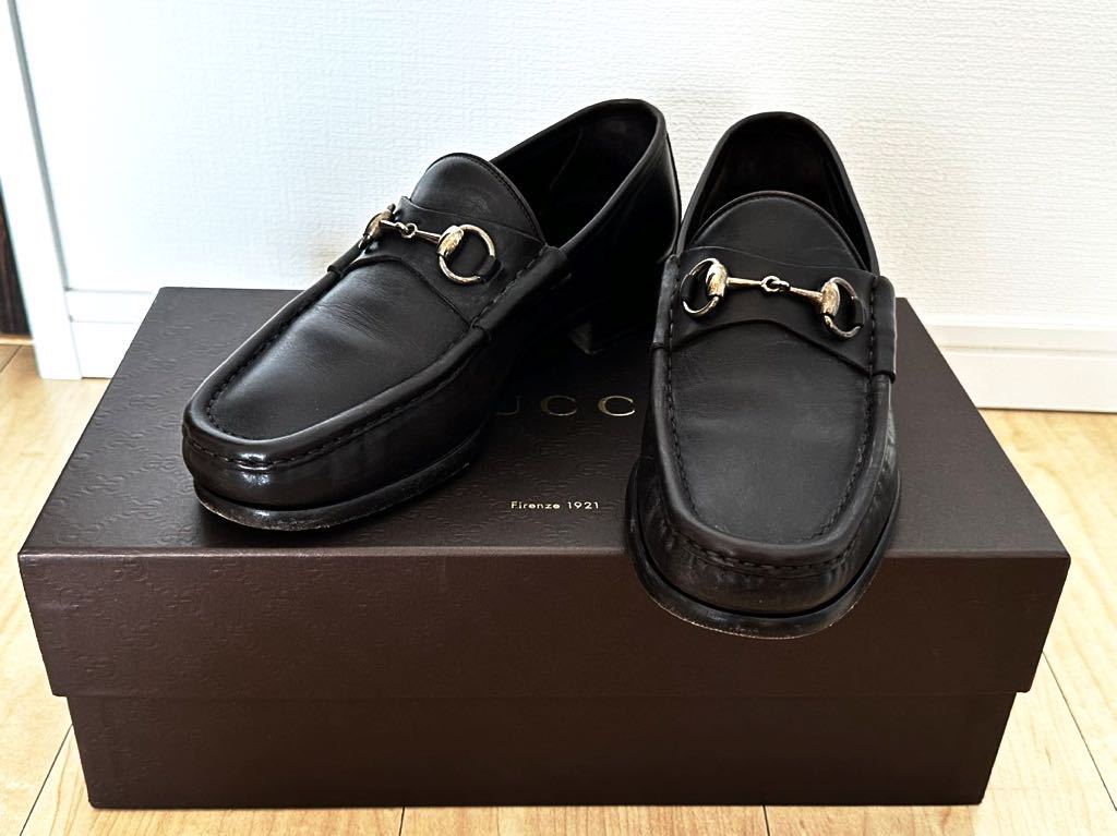 美品】GUCCI グッチ ビットローファー ローファー EU 41 25.5