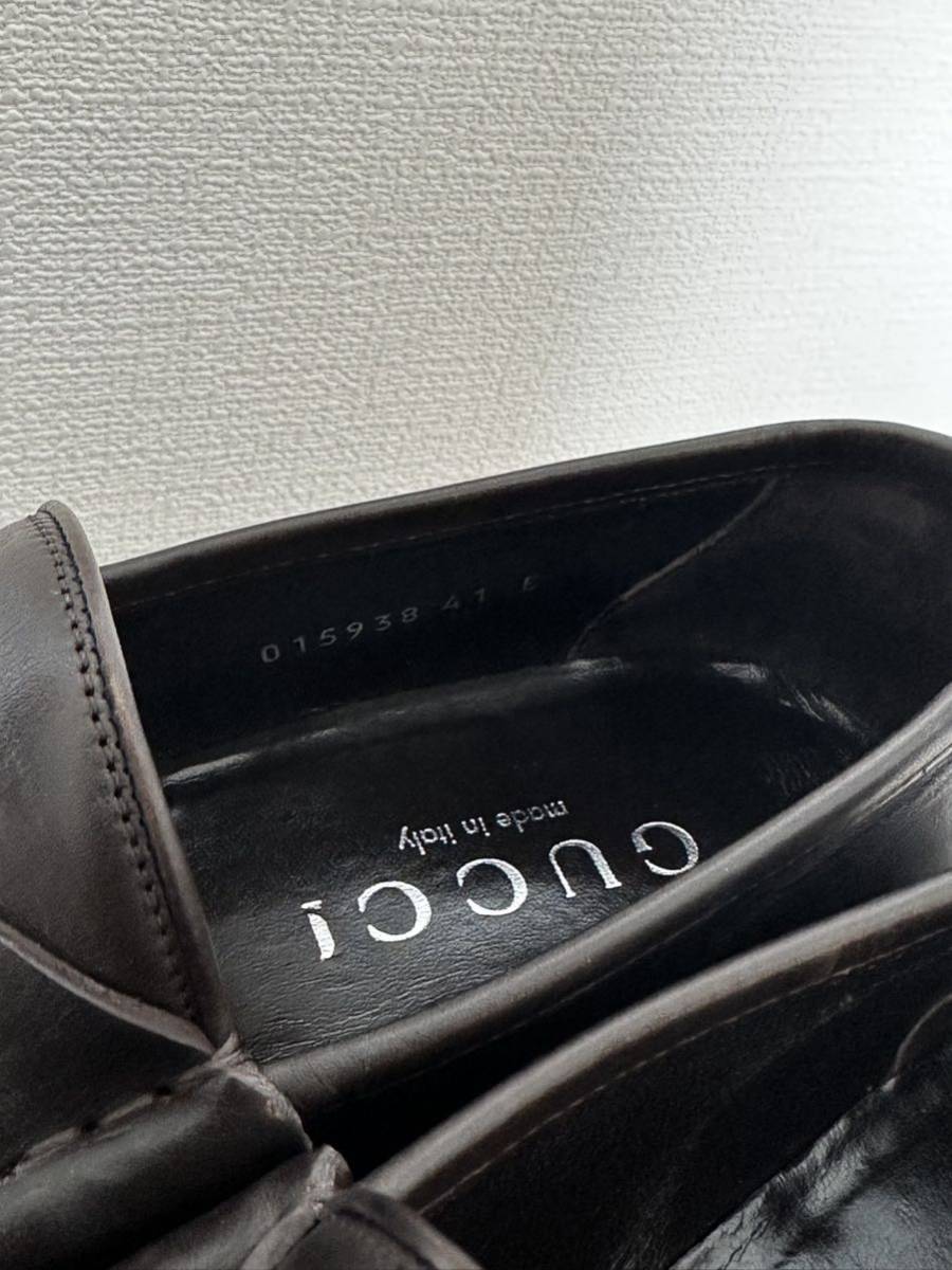 美品】GUCCI グッチ ビットローファー ローファー EU 41 25.5