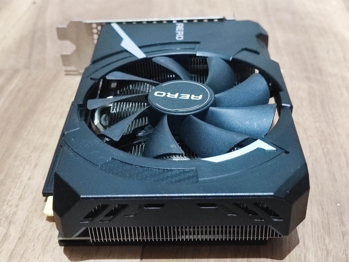 美品】MSI GeForce RTX 3060 Ti AERO ITX 8G OC LHR