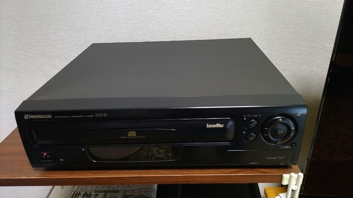 は自分にプチご褒美を 【動作OK、美品】PIONEER パイオニア LD/CD