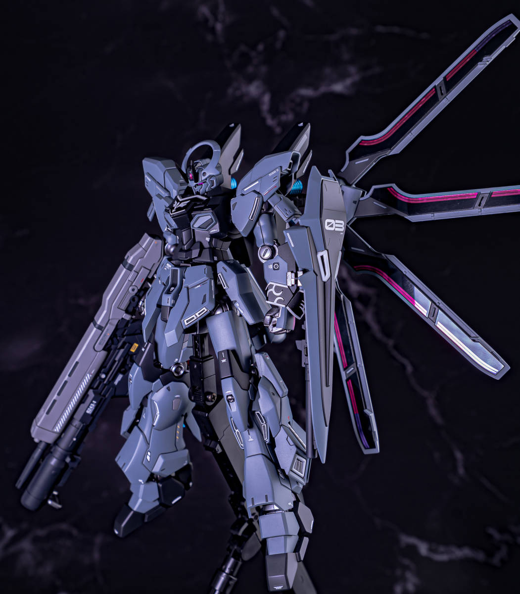 HGガンダムシュバルゼッテミキシング塗装完成品-