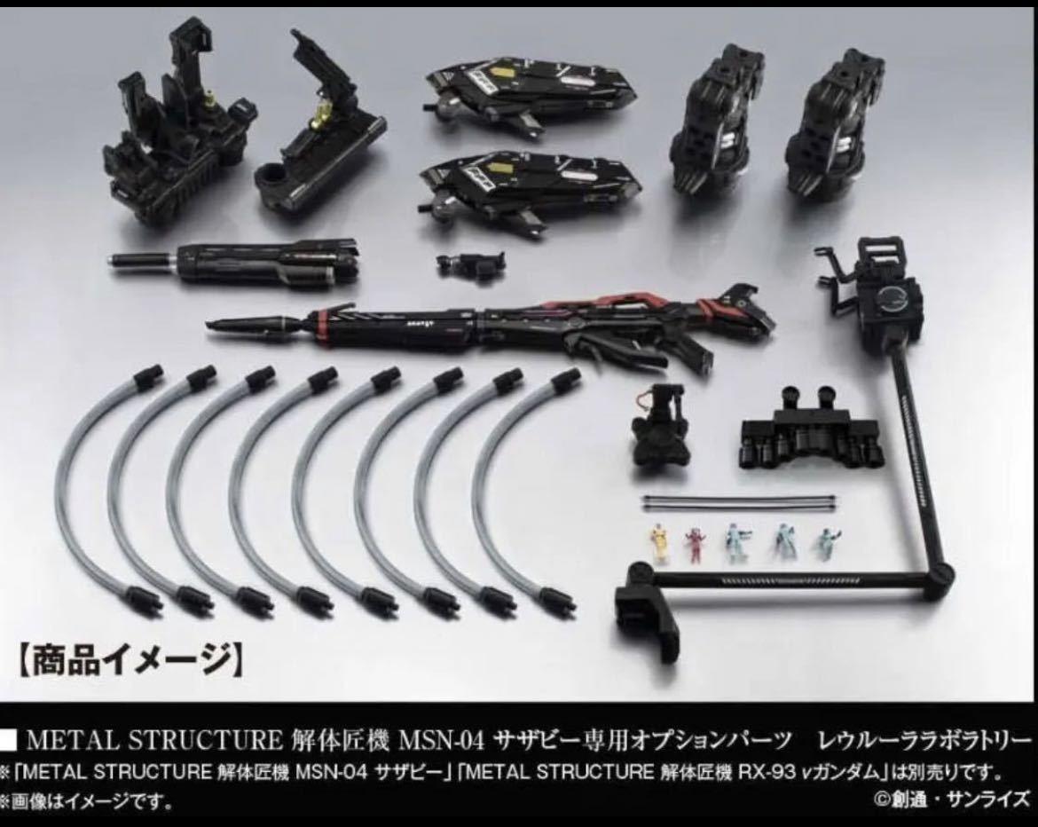 METAL STRUCTURE 解体匠機 MSN-04 サザビー専用オプションパーツ