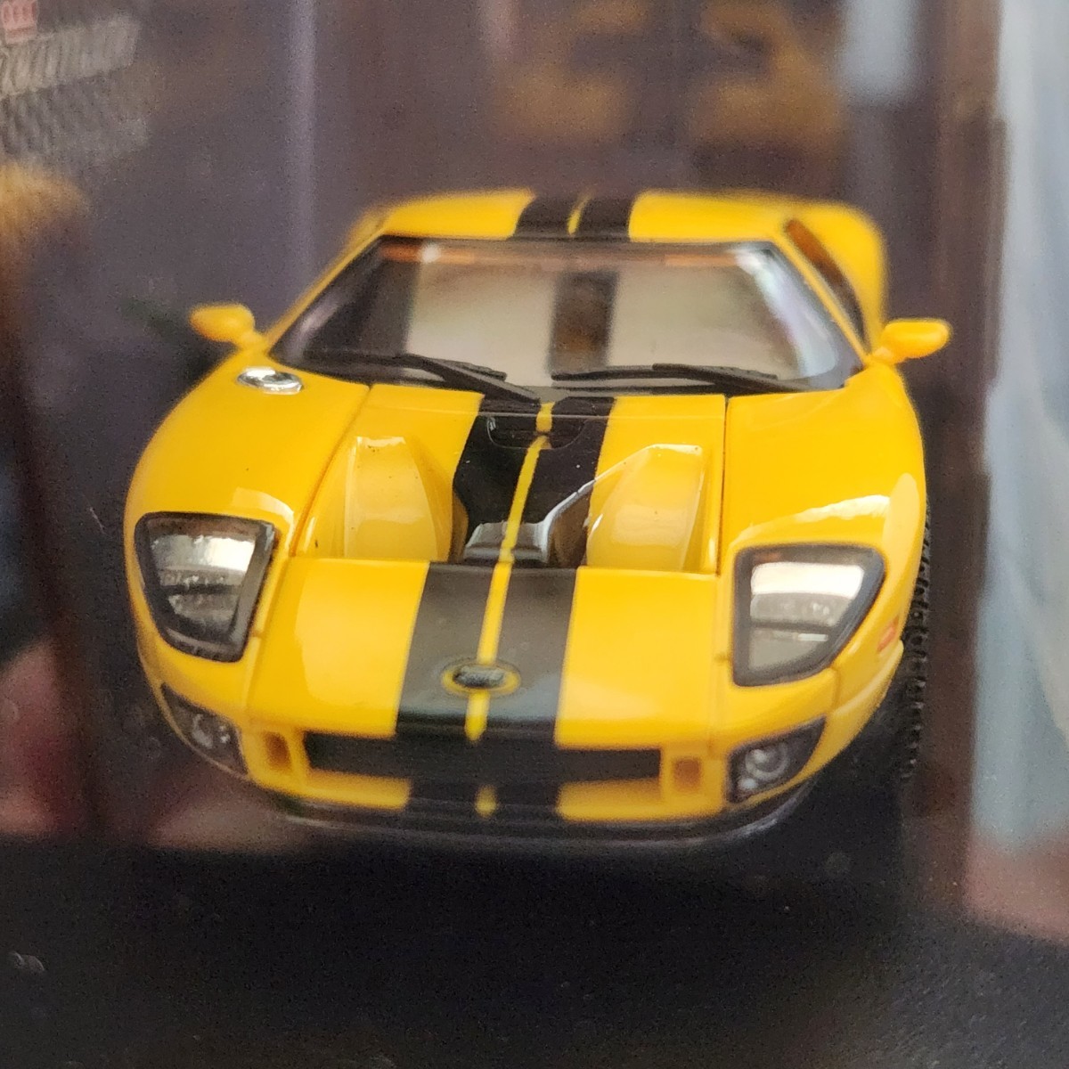 ダイキャストミニカー 3台 まとめて Maisto マイスト 1/26 Mercedes CLK-GTR 1/24 MUSTANG GT FORD-GT ムスタング ベンツ_画像2