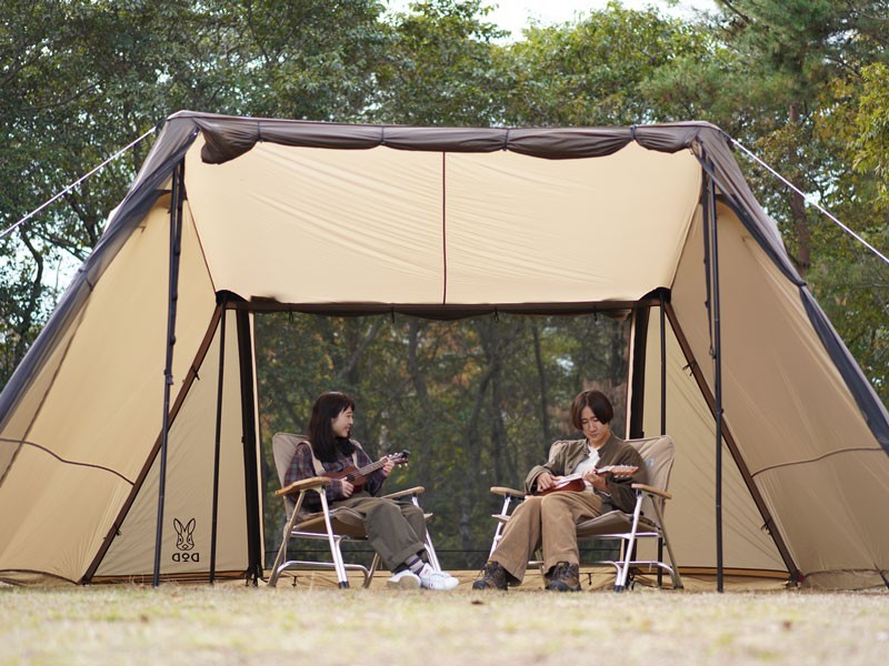 DOD ヨンヨンベース TT5-821-BR ブラウン シェルター 中古品 DOD ヨンヨンベース TT5-821-BR ブラウン シェルター 中古品